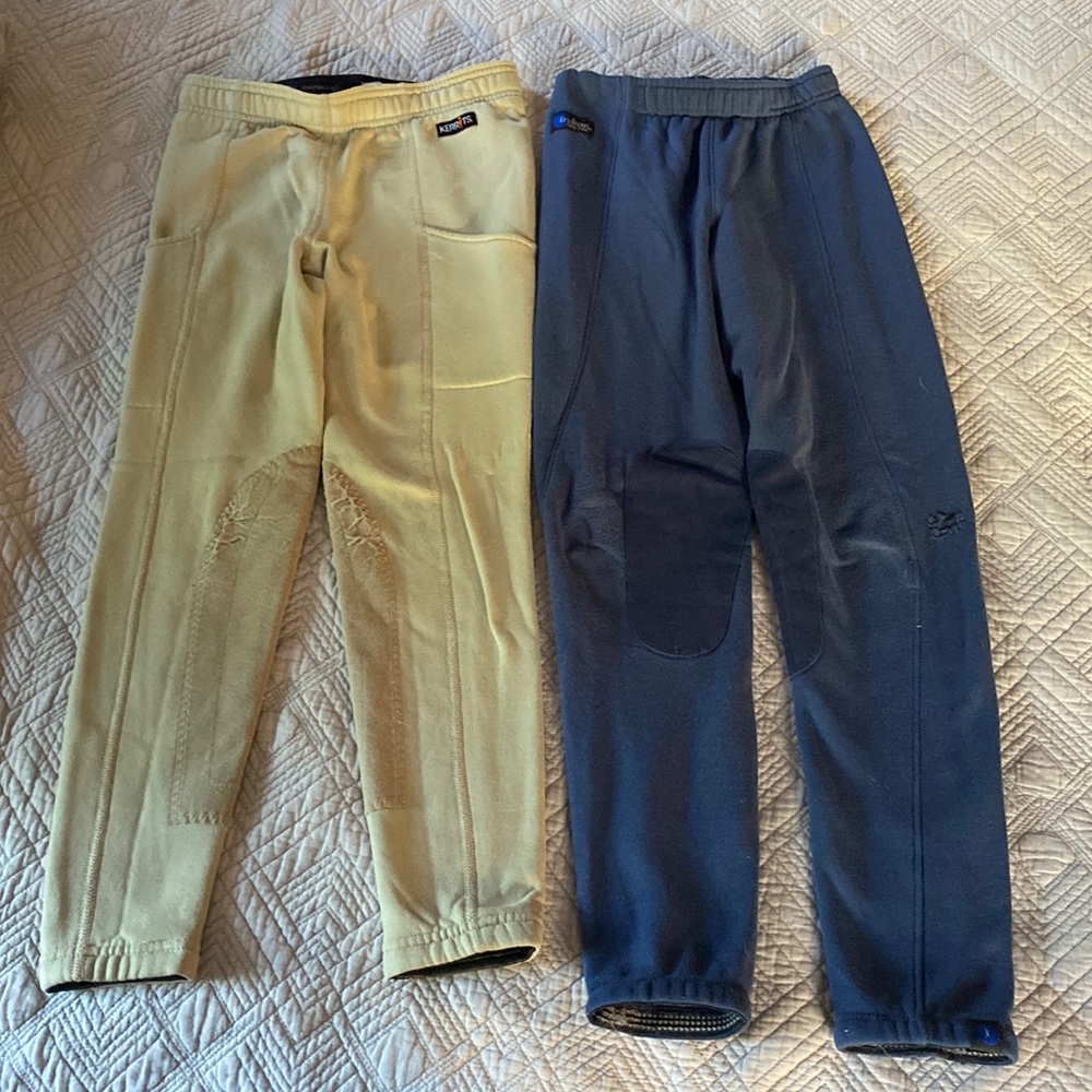 Two pairs of thick and warm jodhpurs